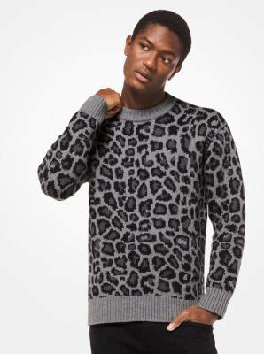 michael kors pulover|Leopard Merino Wool Pullover .